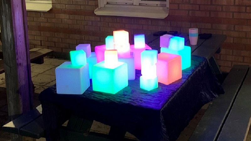 Ljusmanifestation på Åby